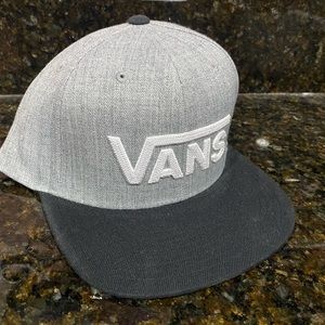 Vans grey baseball style cap. Brand new, never worn. One size adjustable.